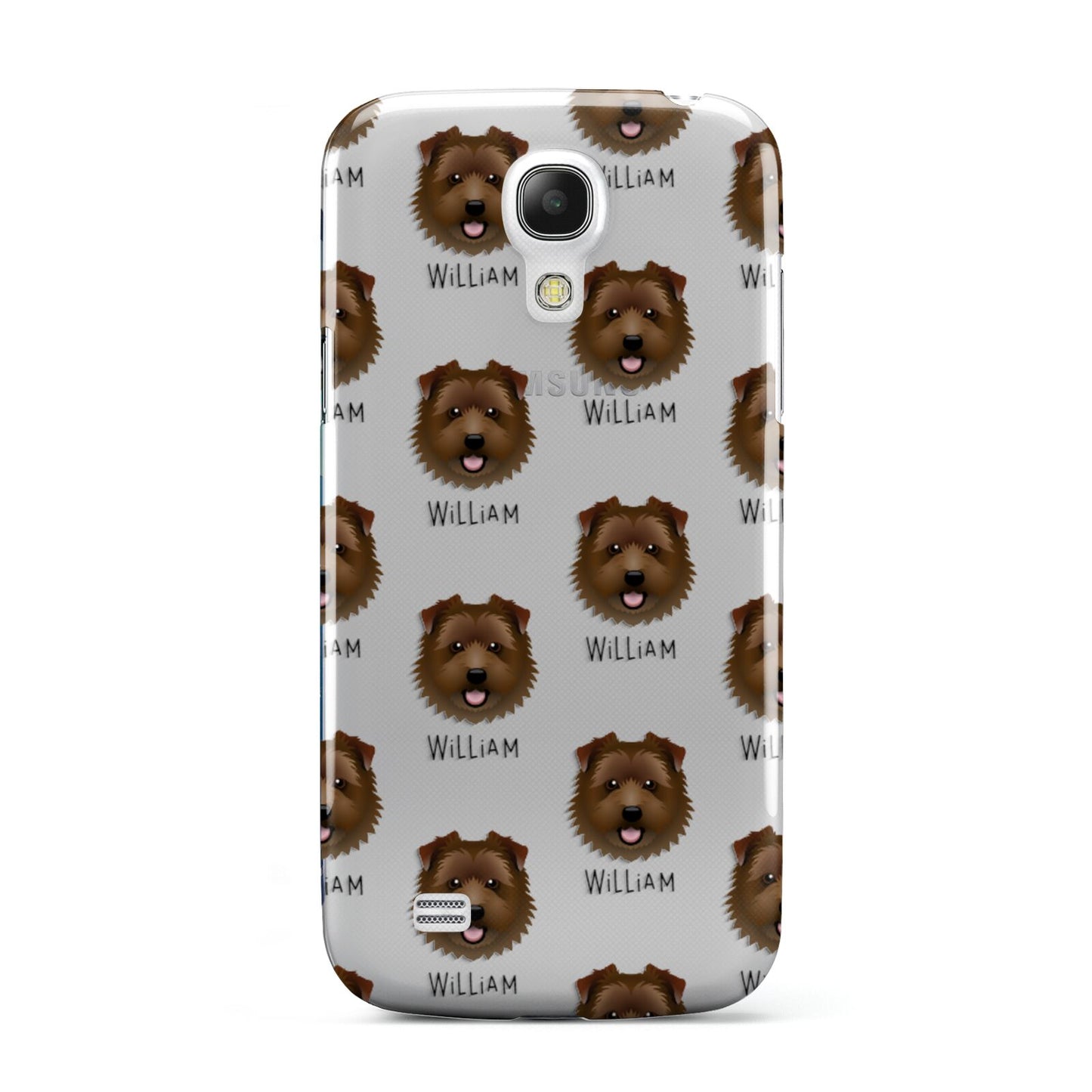 Norfolk Terrier Icon with Name Samsung Galaxy S4 Mini Case