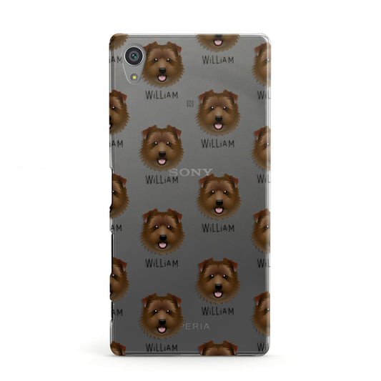 Norfolk Terrier Icon with Name Sony Xperia Case