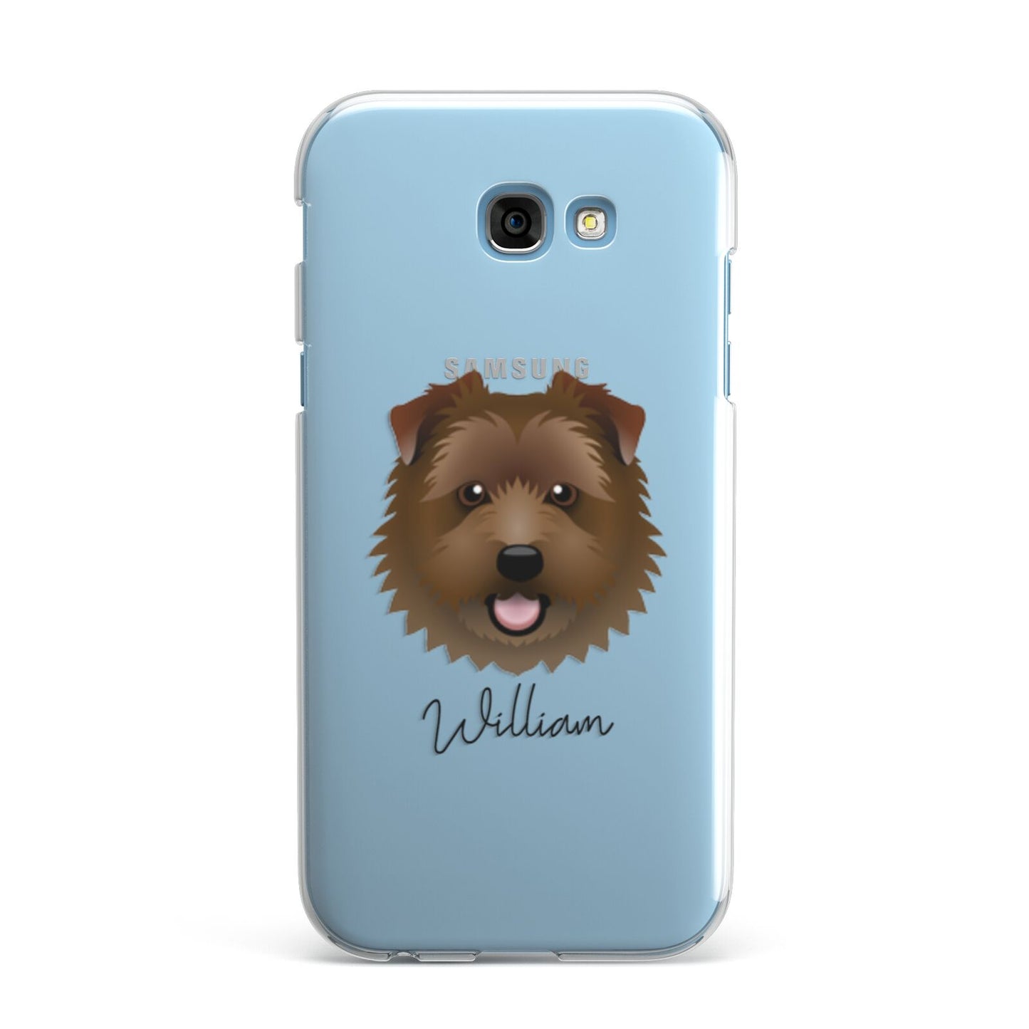 Norfolk Terrier Personalised Samsung Galaxy A7 2017 Case