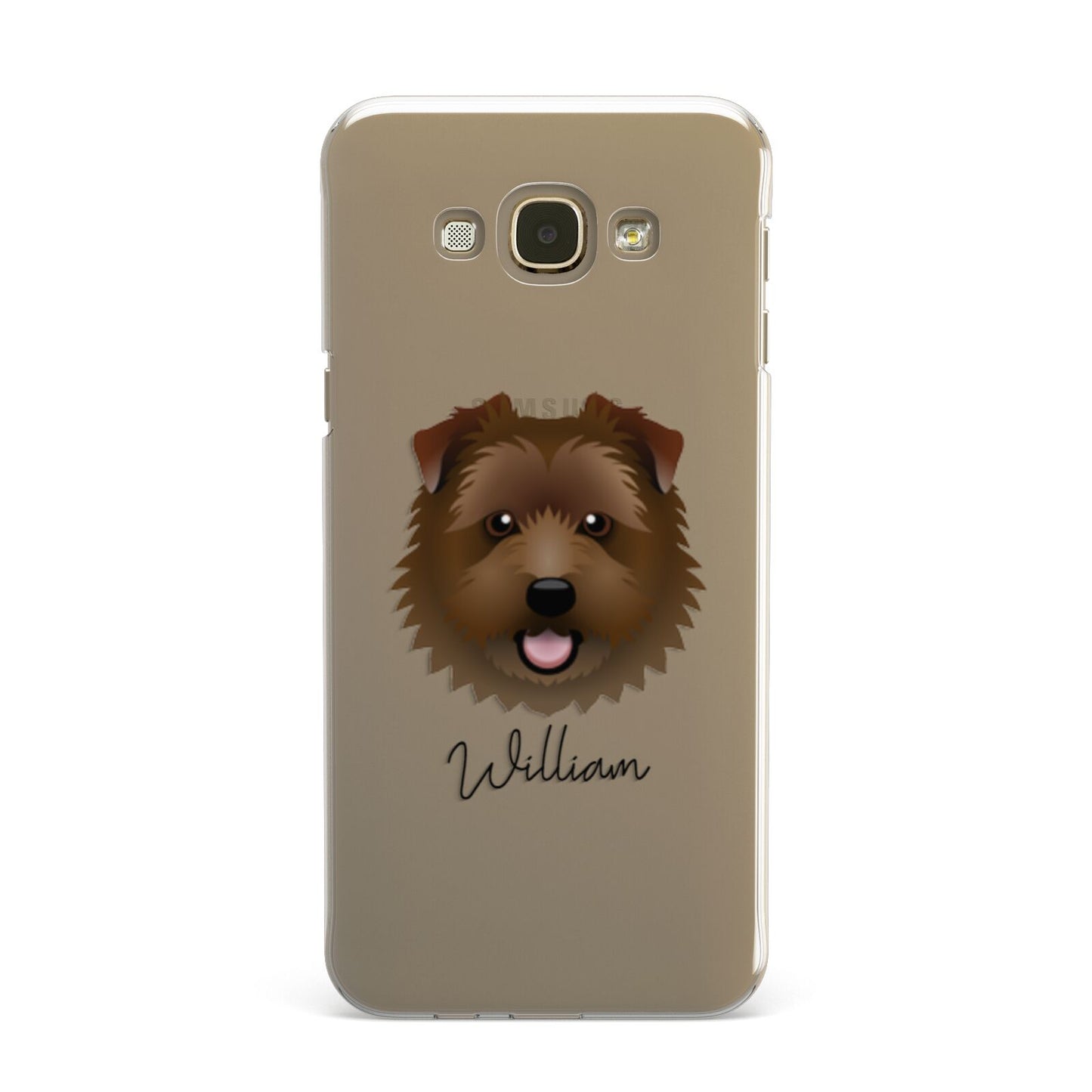 Norfolk Terrier Personalised Samsung Galaxy A8 Case