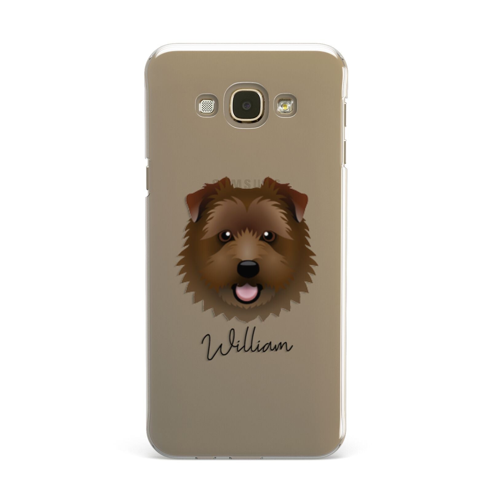 Norfolk Terrier Personalised Samsung Galaxy A8 Case