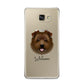Norfolk Terrier Personalised Samsung Galaxy A9 2016 Case on gold phone