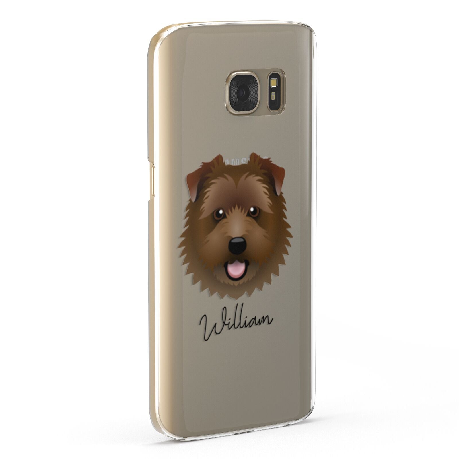 Norfolk Terrier Personalised Samsung Galaxy Case Fourty Five Degrees