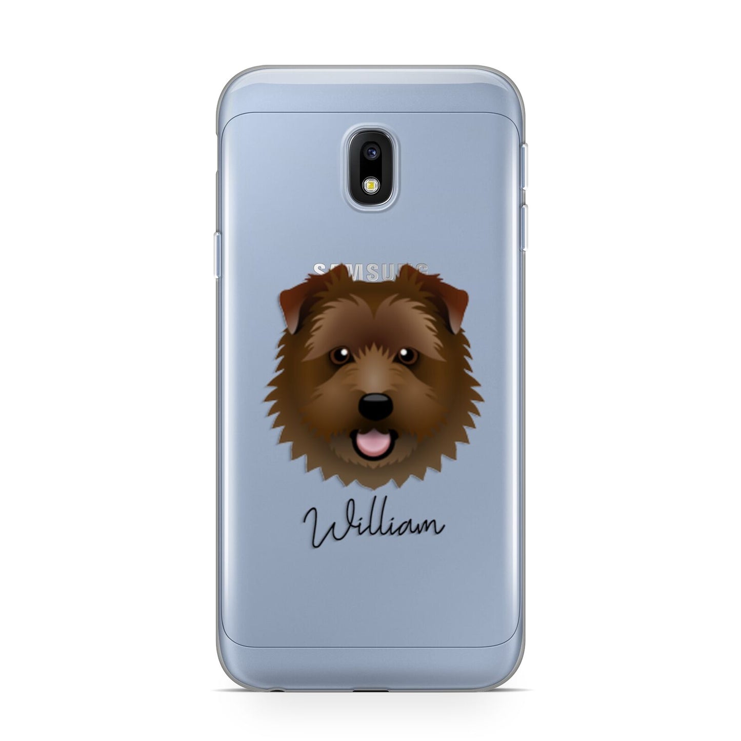 Norfolk Terrier Personalised Samsung Galaxy J3 2017 Case