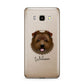 Norfolk Terrier Personalised Samsung Galaxy J7 2016 Case on gold phone