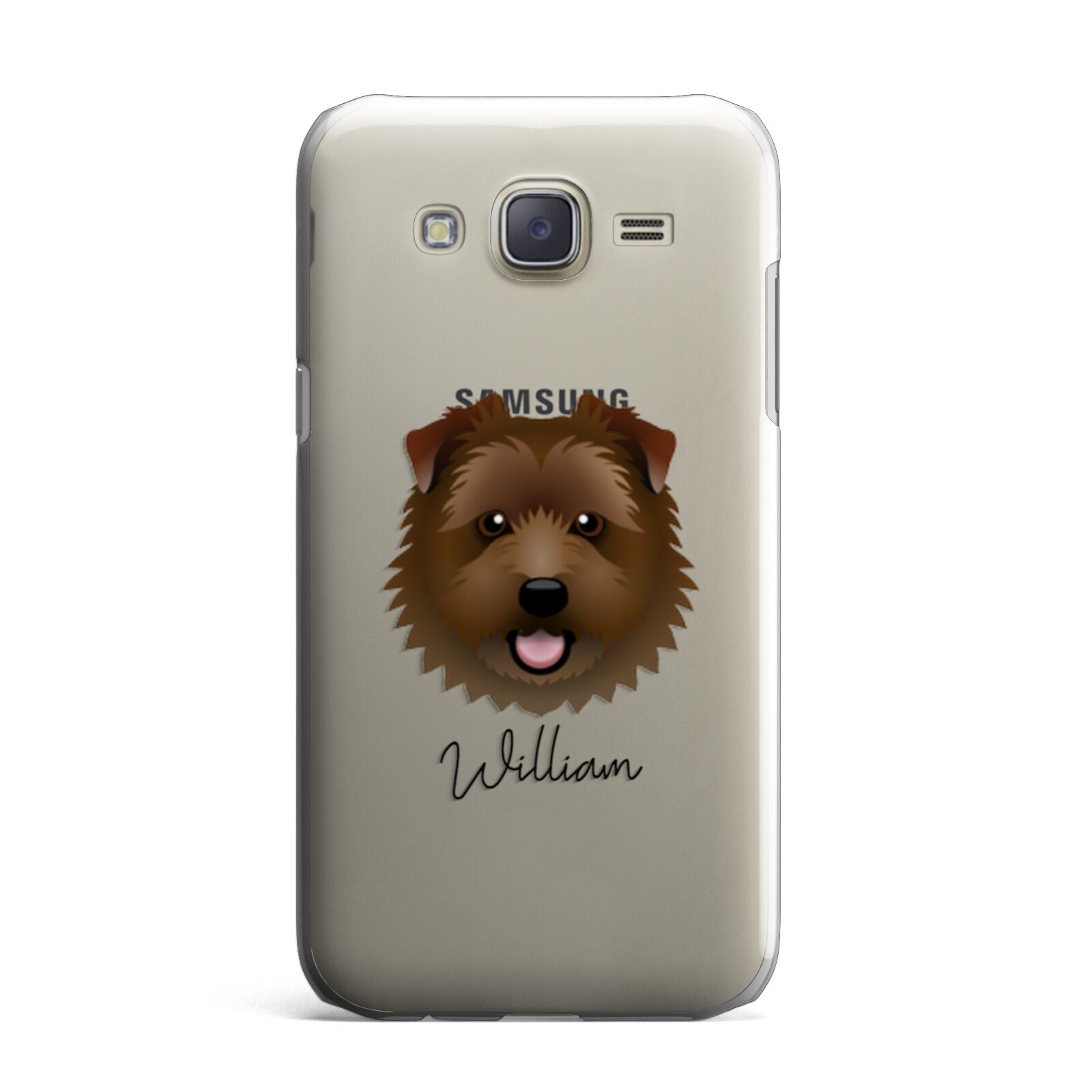 Norfolk Terrier Personalised Samsung Galaxy J7 Case