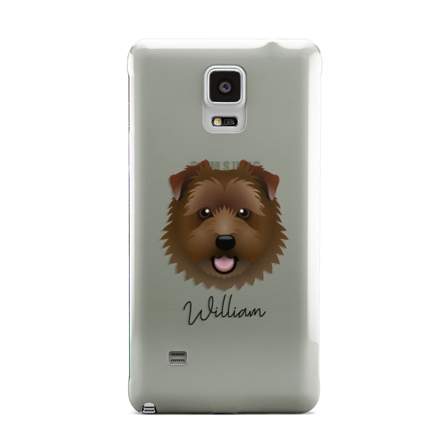 Norfolk Terrier Personalised Samsung Galaxy Note 4 Case