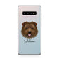 Norfolk Terrier Personalised Samsung Galaxy S10 Plus Case