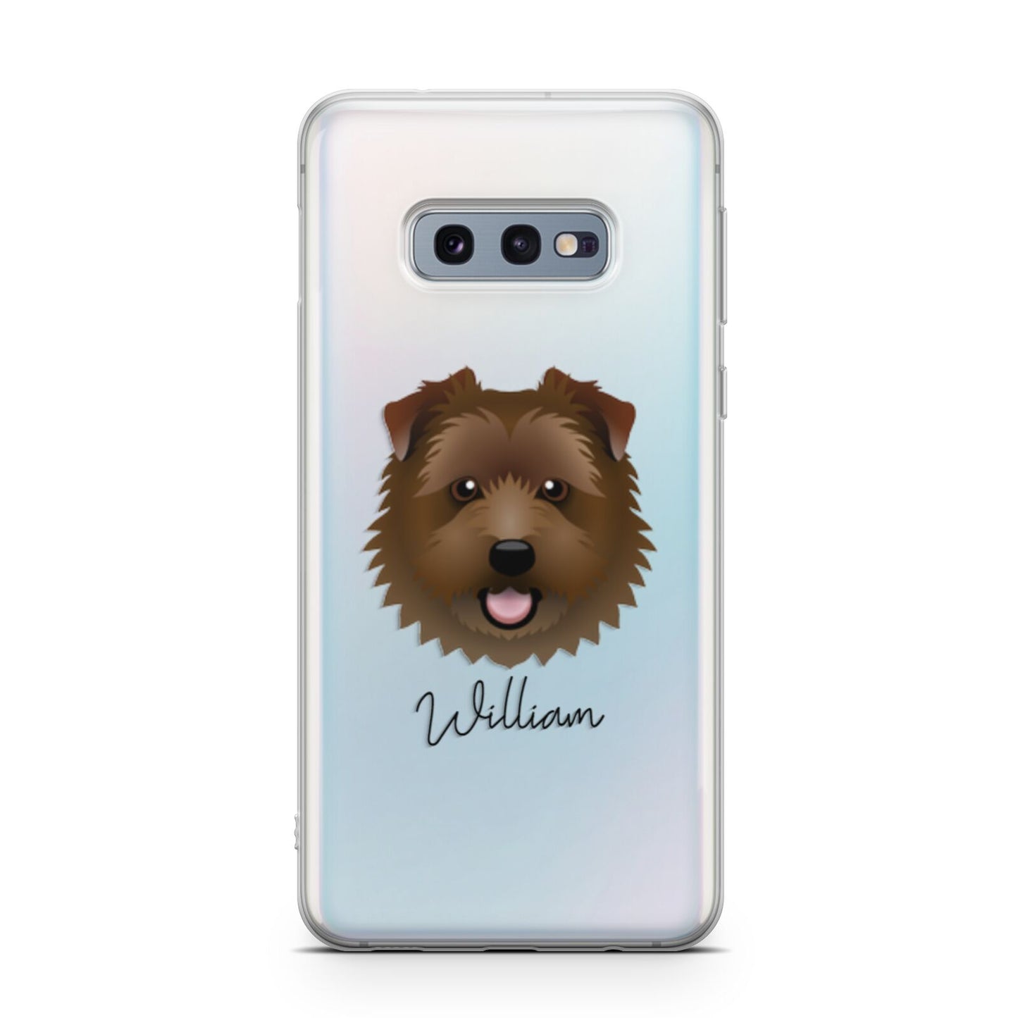 Norfolk Terrier Personalised Samsung Galaxy S10E Case