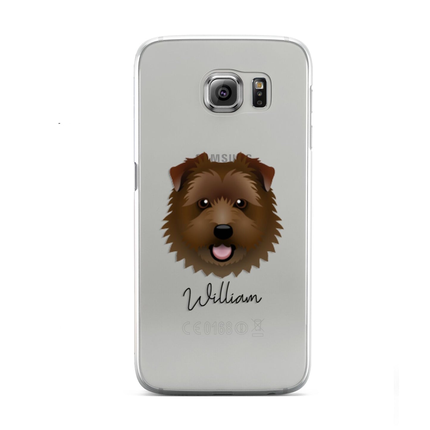 Norfolk Terrier Personalised Samsung Galaxy S6 Case