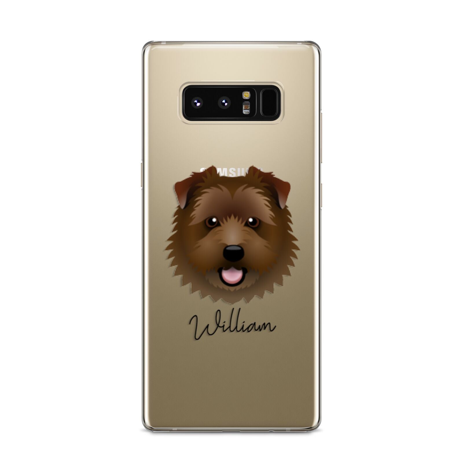 Norfolk Terrier Personalised Samsung Galaxy S8 Case