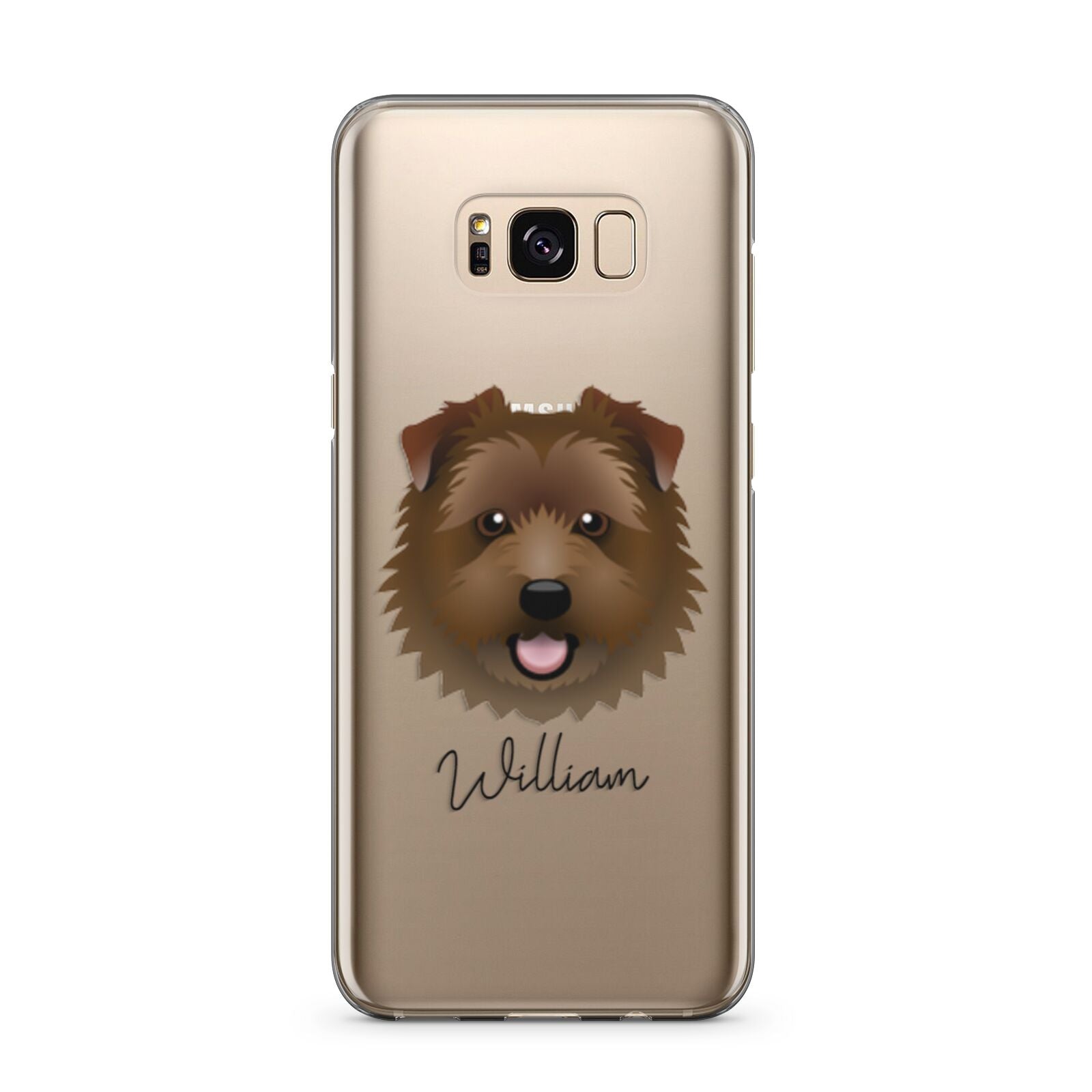 Norfolk Terrier Personalised Samsung Galaxy S8 Plus Case