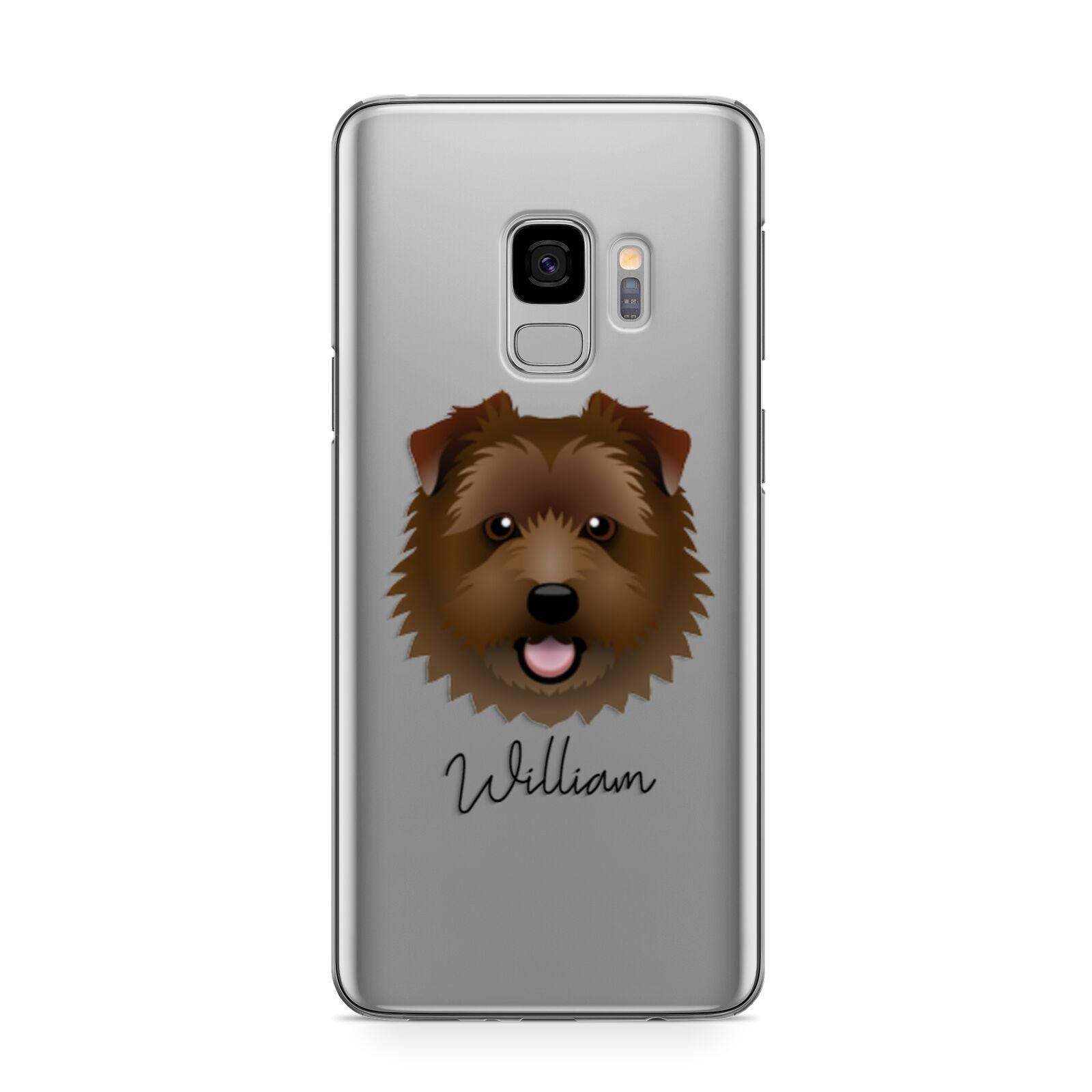 Norfolk Terrier Personalised Samsung Galaxy S9 Case