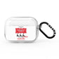 North Pole Express Personalised AirPods Pro Clear Case