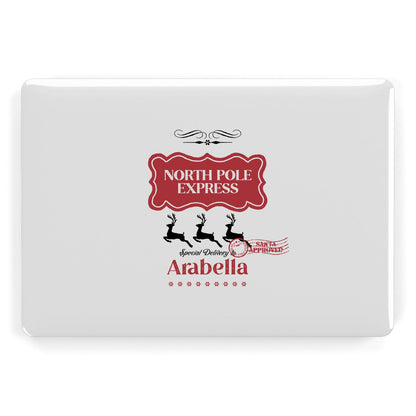 North Pole Express Personalised Apple MacBook Case