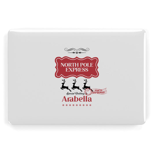 North Pole Express Personalised Apple MacBook Case