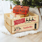 North Pole Express Personalised Christmas Eve Crate Box in Cosy room
