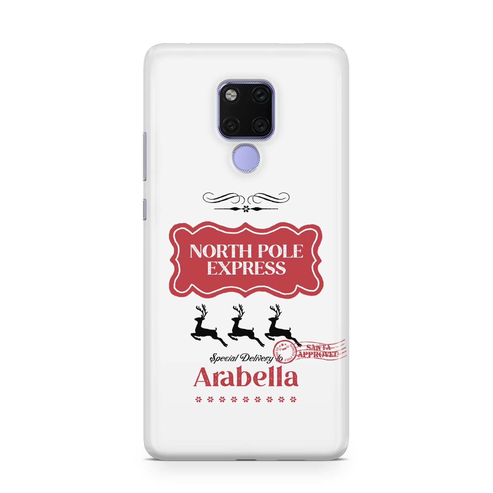 North Pole Express Personalised Huawei Mate 20X Phone Case
