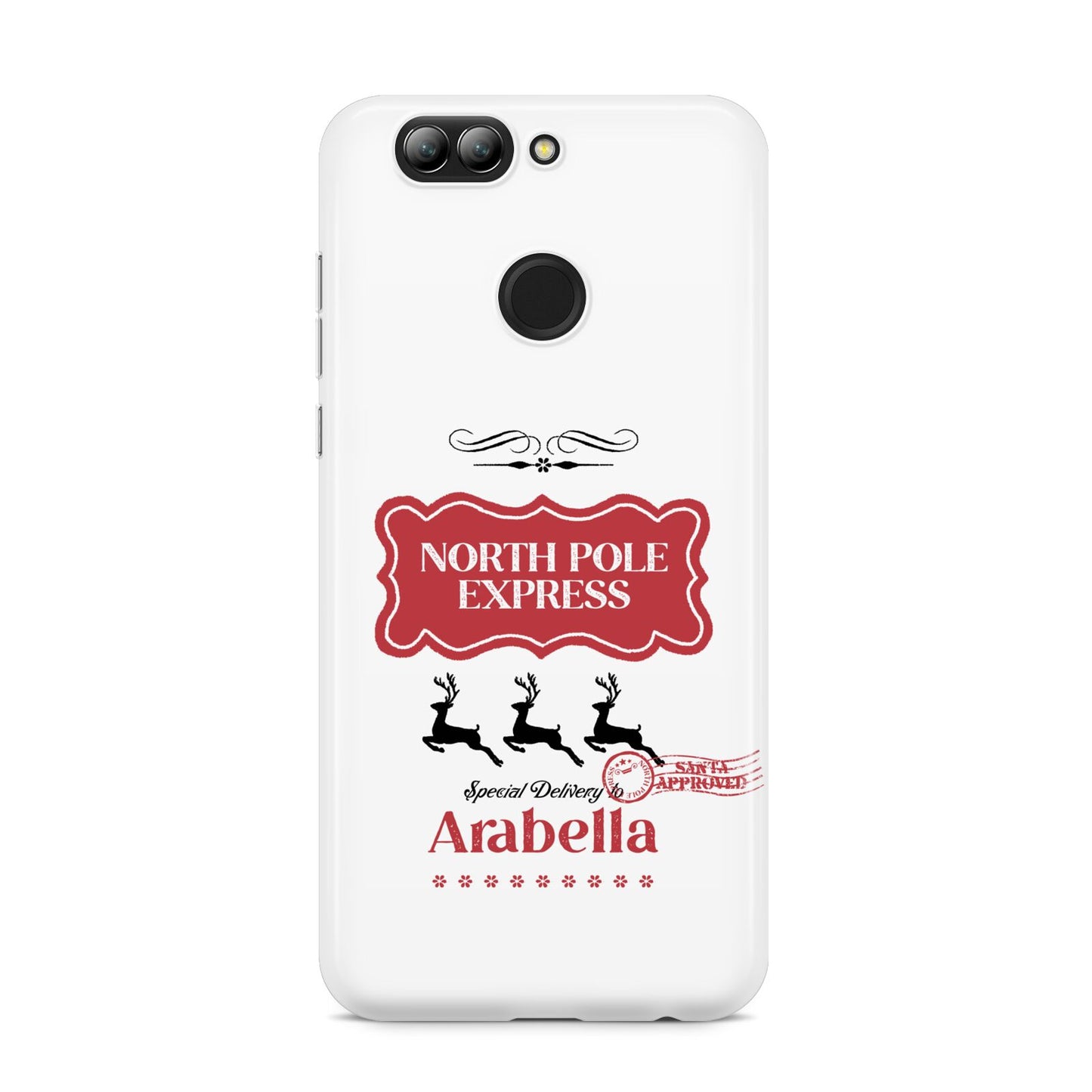 North Pole Express Personalised Huawei Nova 2s Phone Case