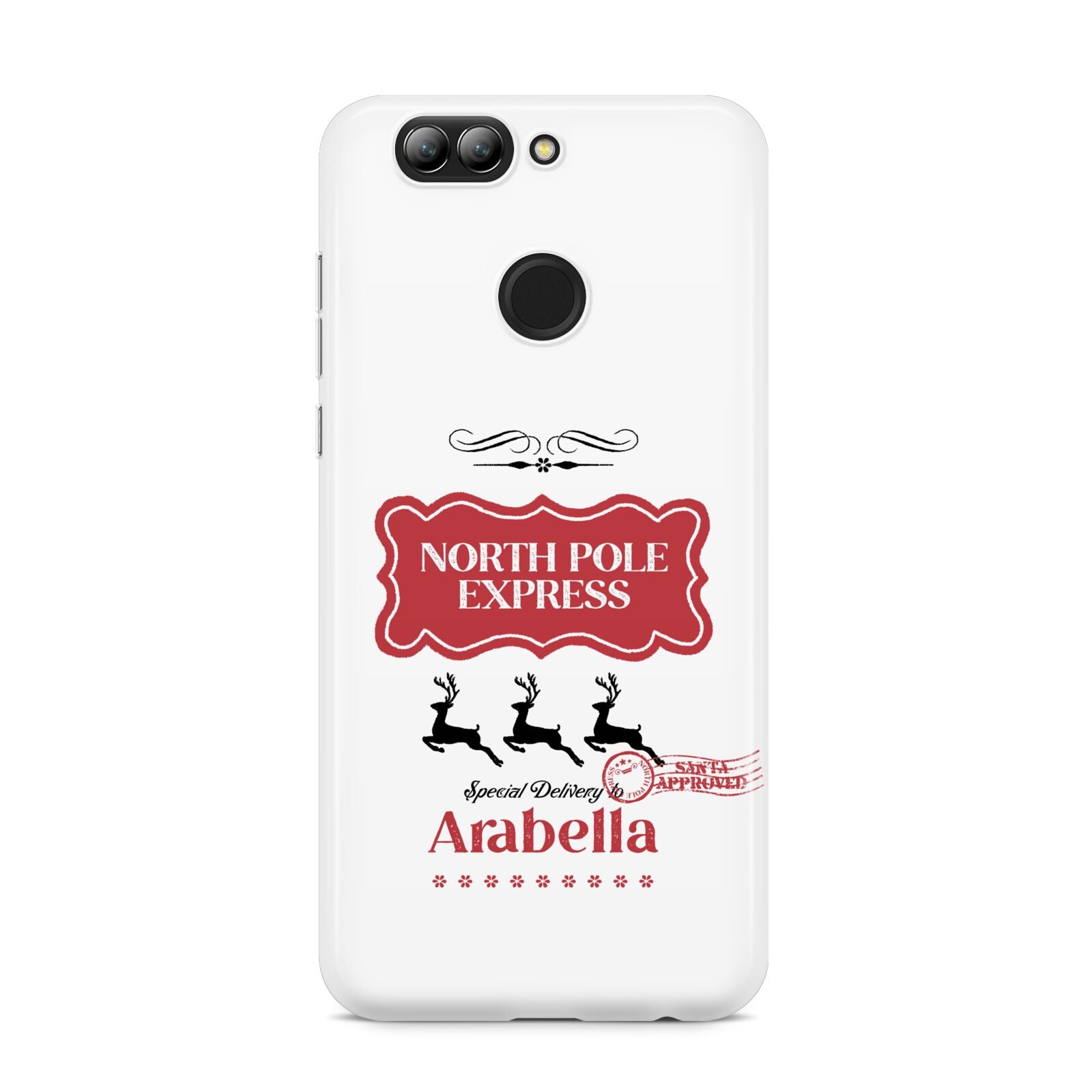 North Pole Express Personalised Huawei Nova 2s Phone Case