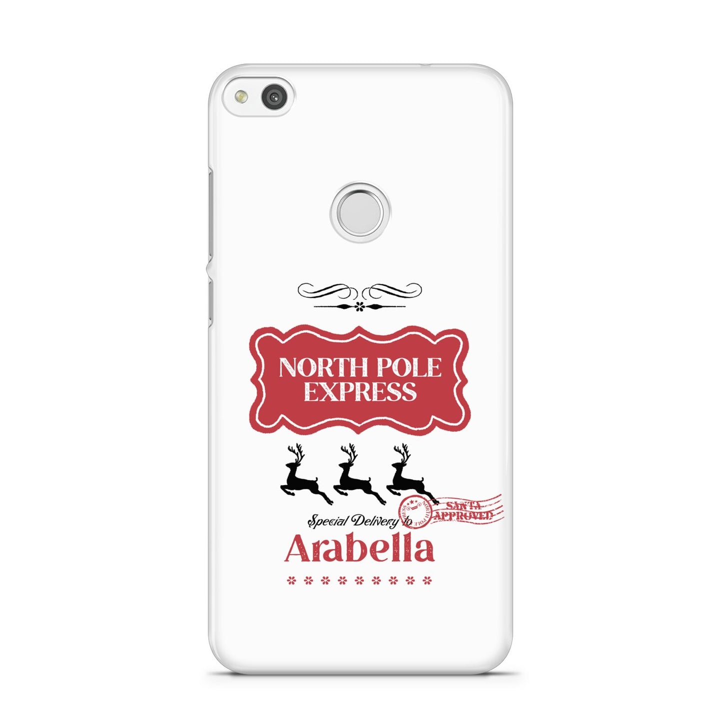 North Pole Express Personalised Huawei P8 Lite Case
