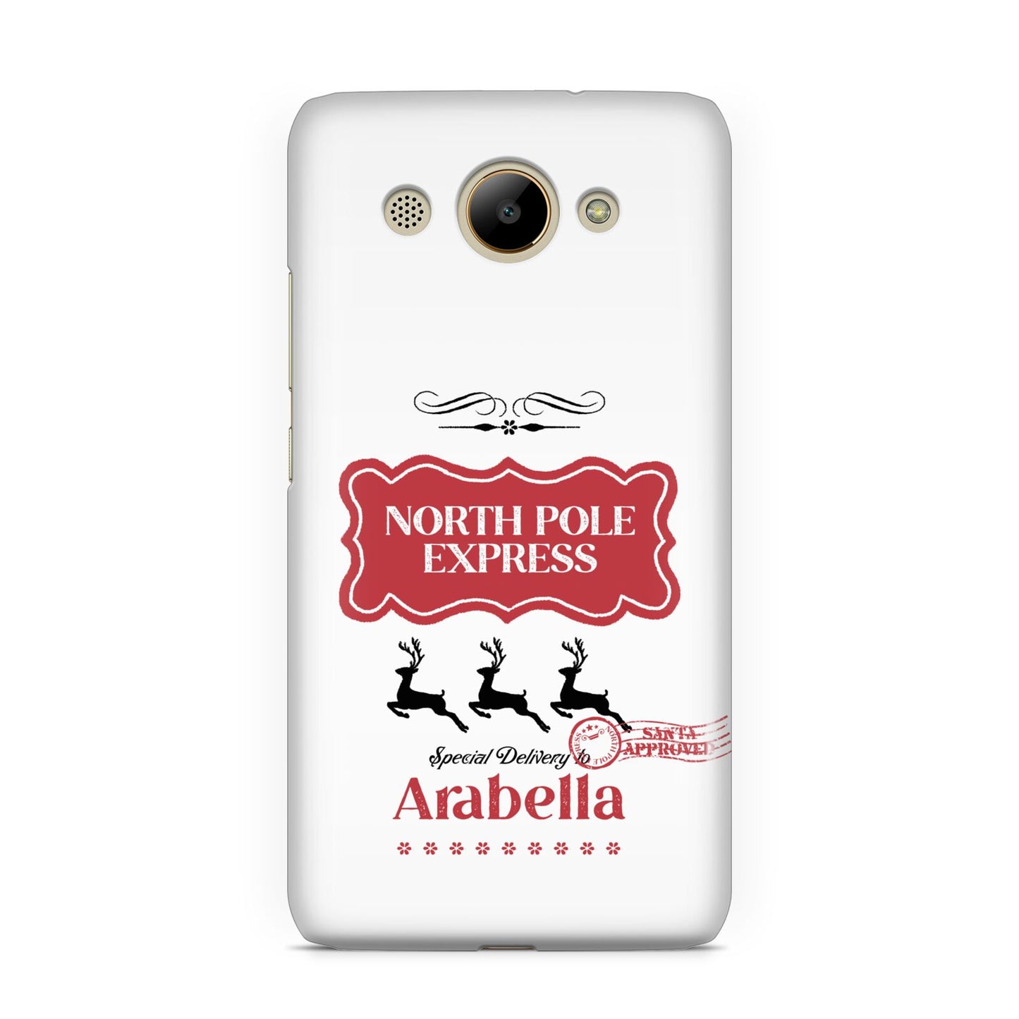 North Pole Express Personalised Huawei Y3 2017