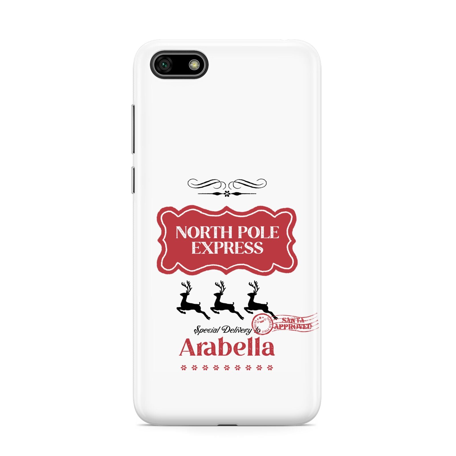 North Pole Express Personalised Huawei Y5 Prime 2018 Phone Case