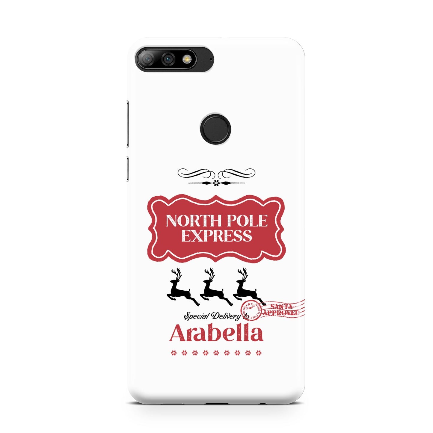 North Pole Express Personalised Huawei Y7 2018