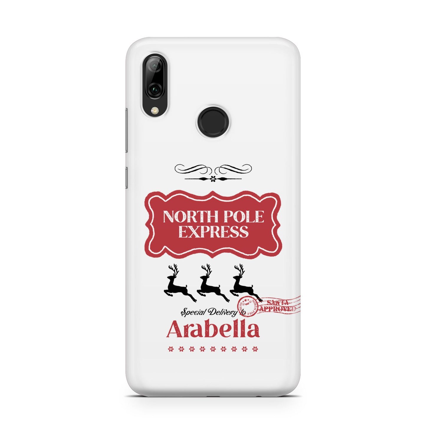 North Pole Express Personalised Huawei Y7 2019