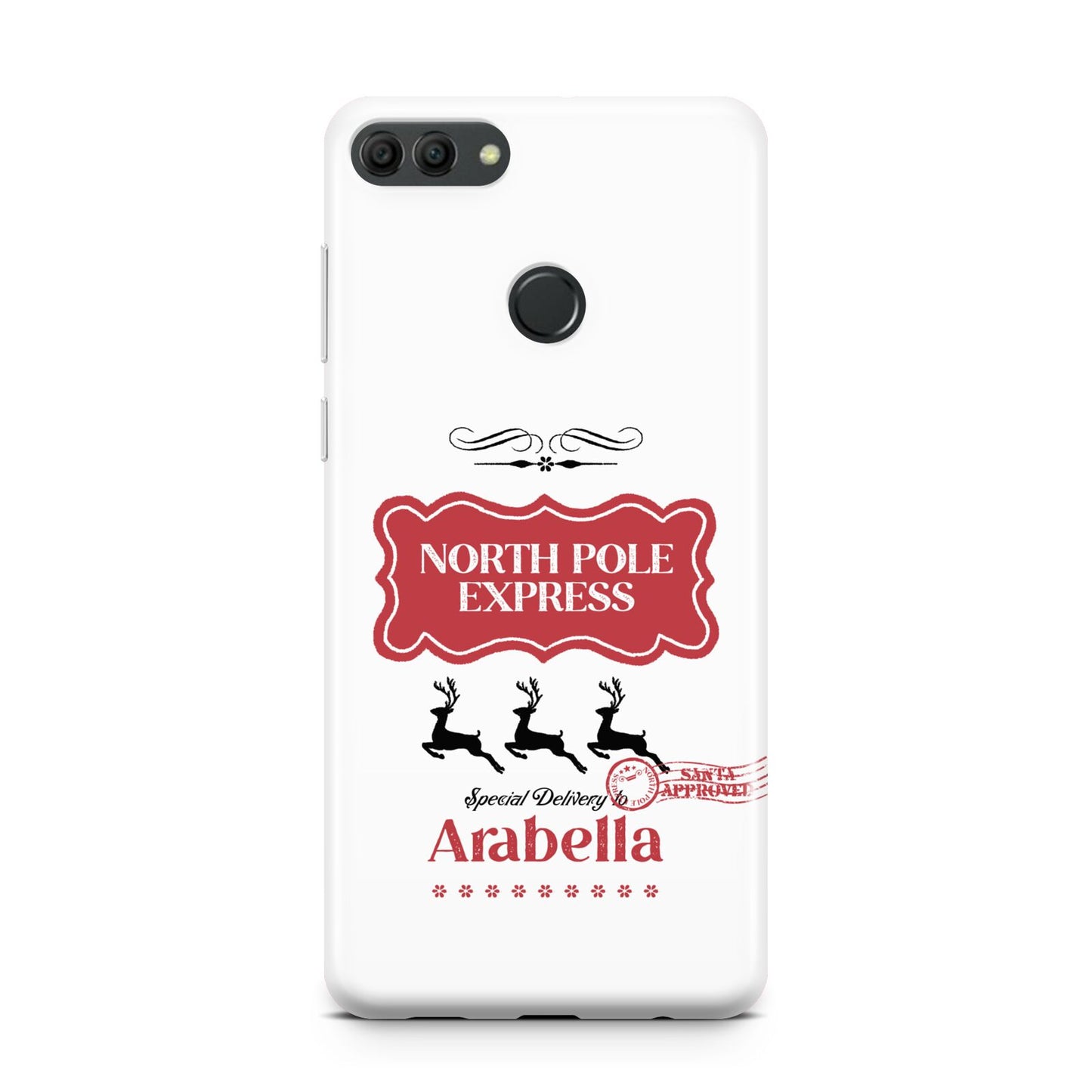 North Pole Express Personalised Huawei Y9 2018