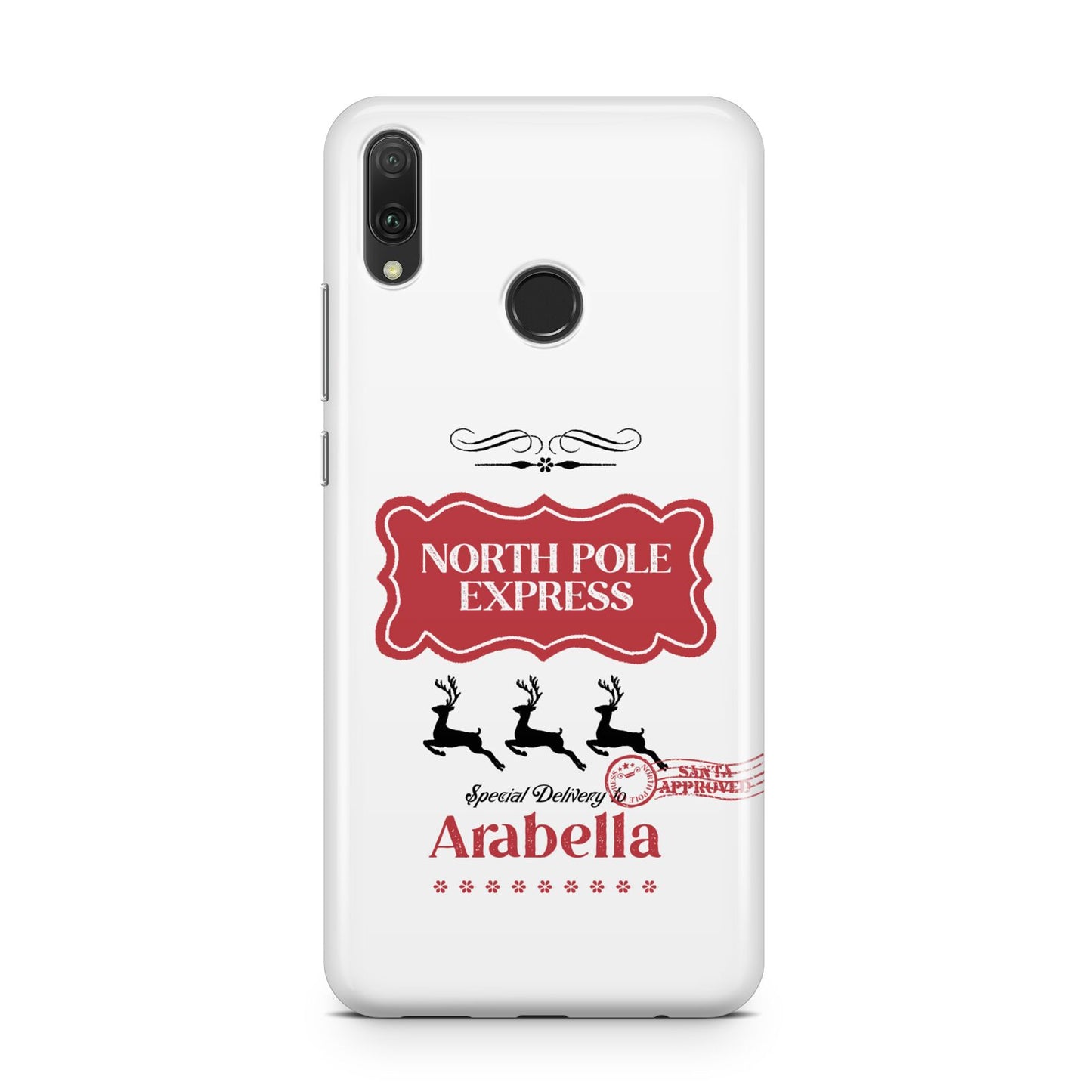 North Pole Express Personalised Huawei Y9 2019