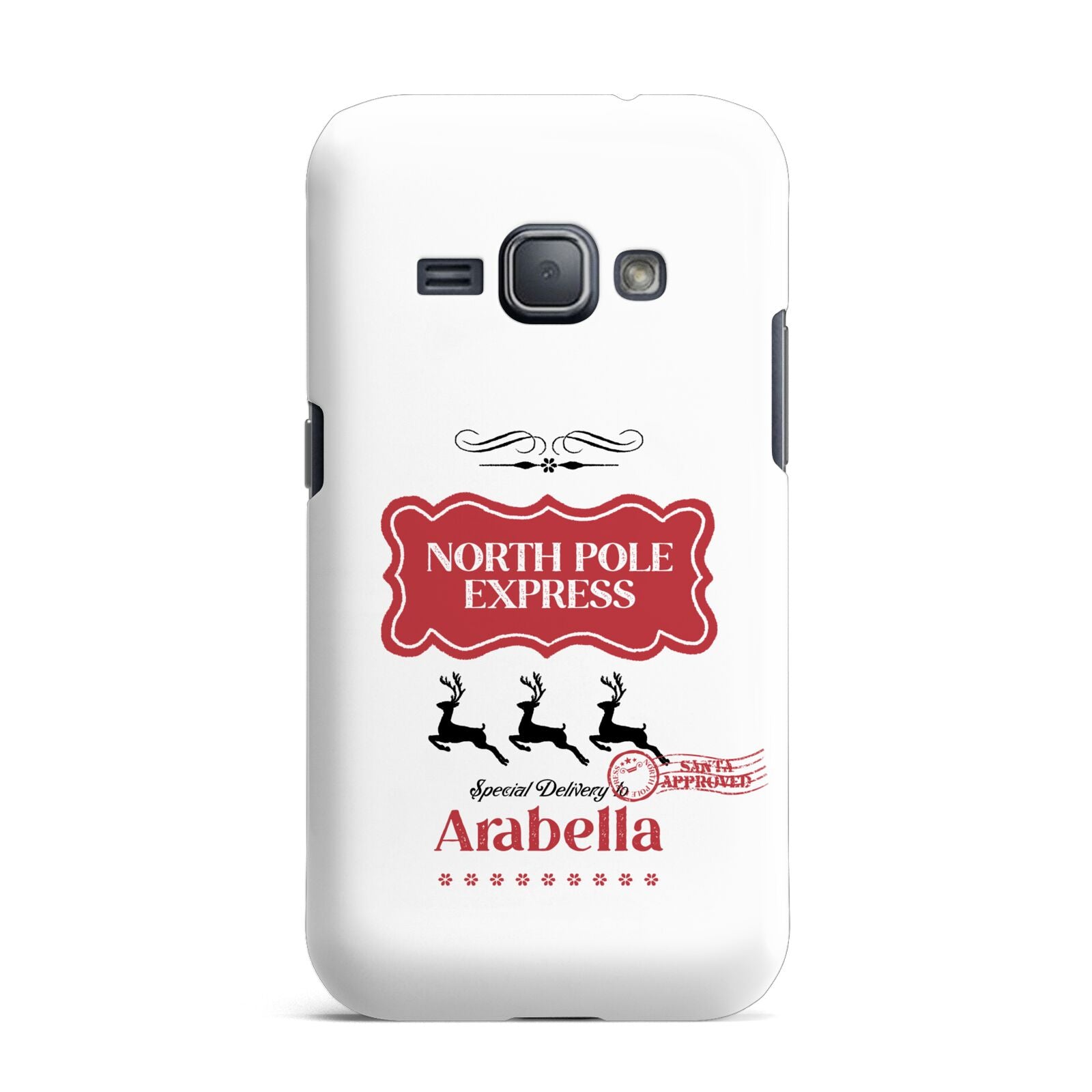 North Pole Express Personalised Samsung Galaxy J1 2016 Case