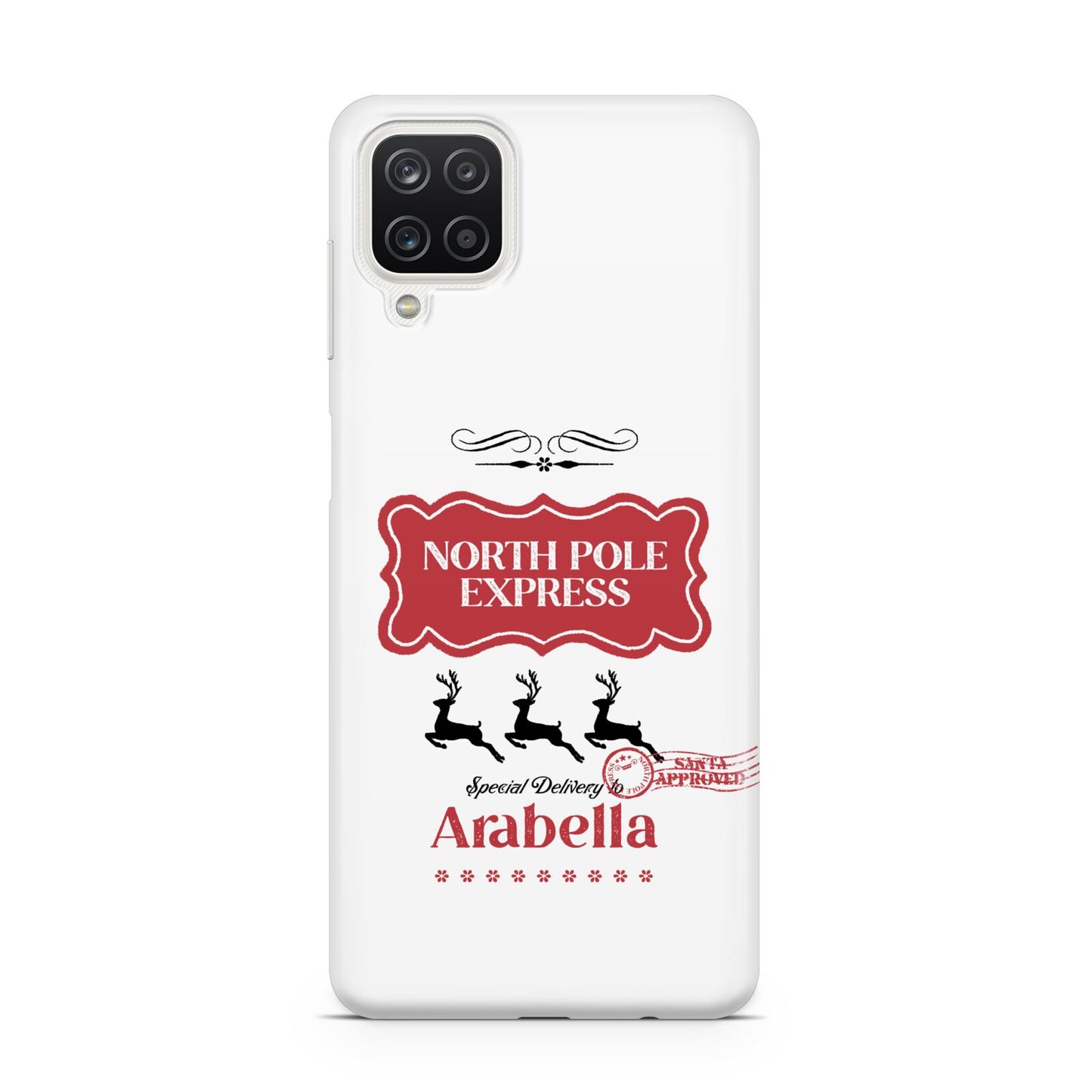 North Pole Express Personalised Samsung M12 Case