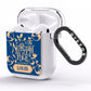 North Pole Personalised AirPods Clear Case Side Image