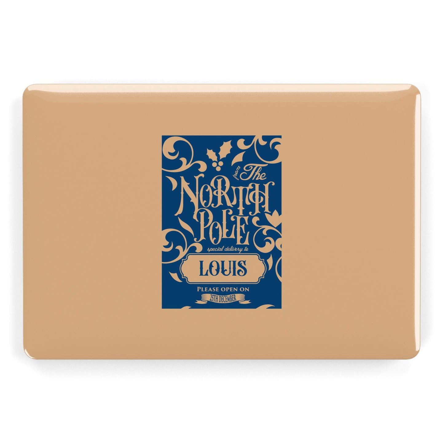 North Pole Personalised Apple MacBook Case