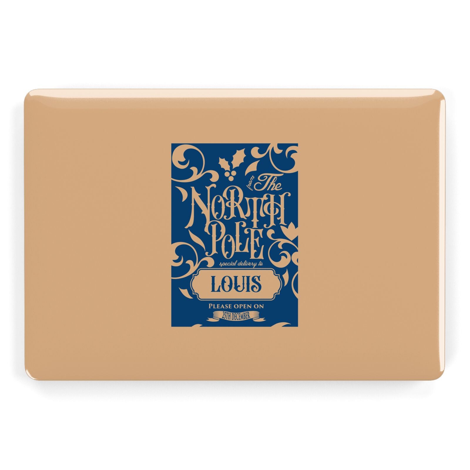 North Pole Personalised Apple MacBook Case