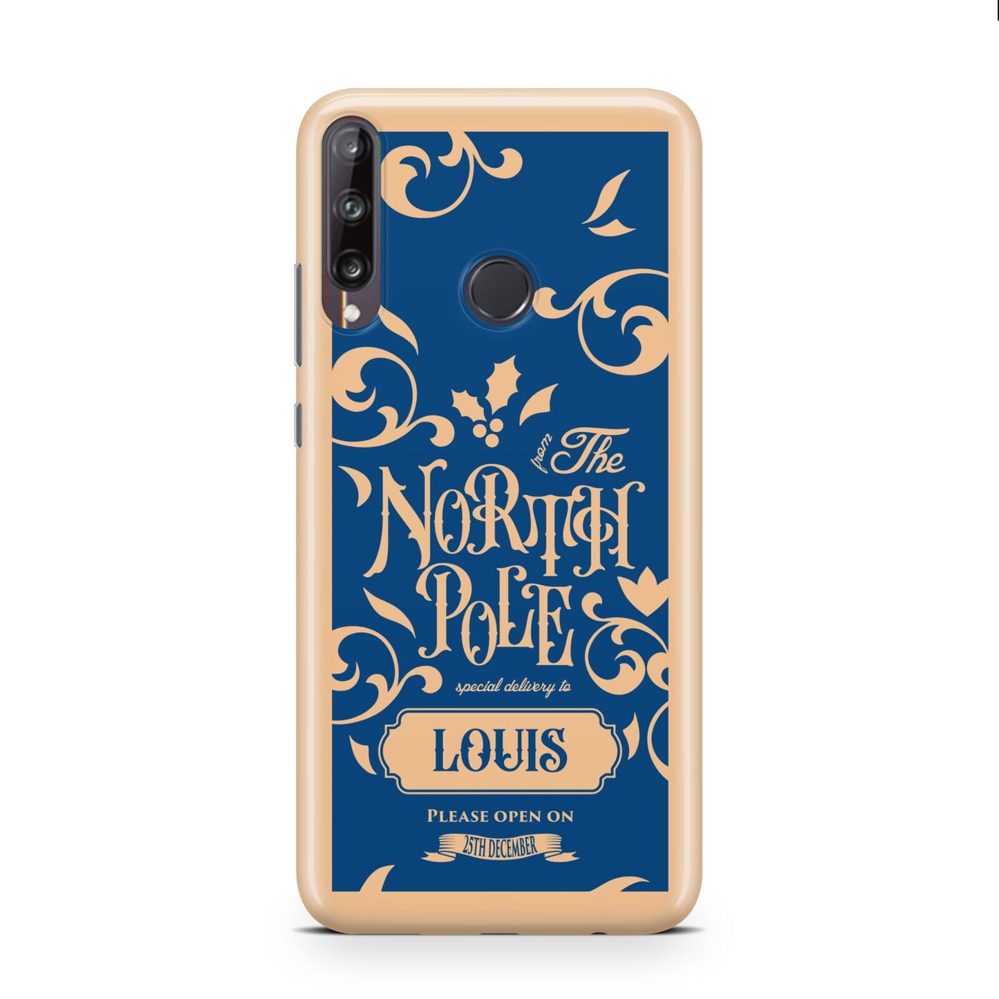 North Pole Personalised Huawei P40 Lite E Phone Case
