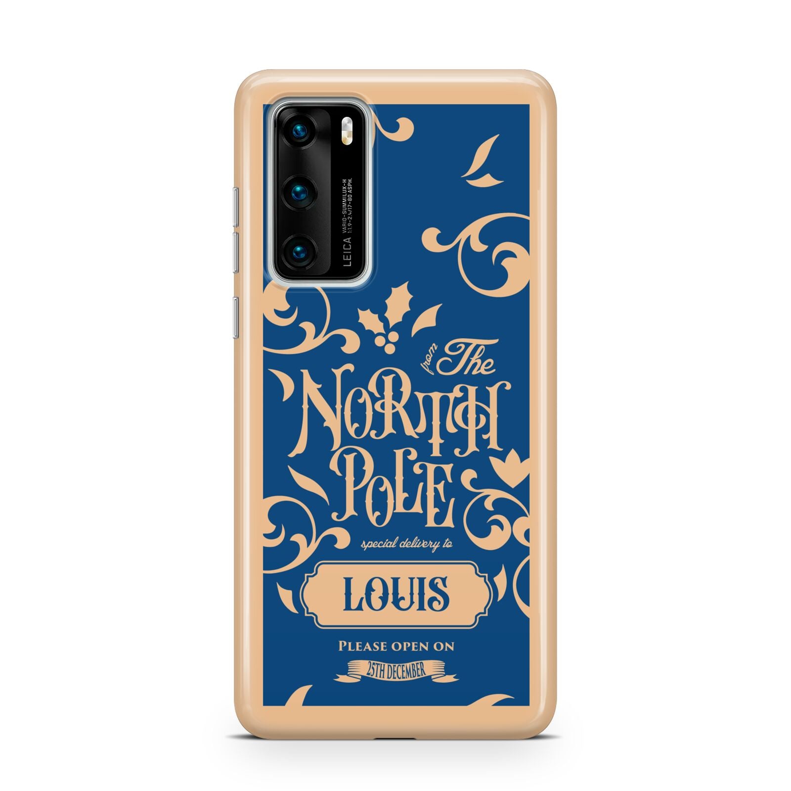 North Pole Personalised Huawei P40 Phone Case