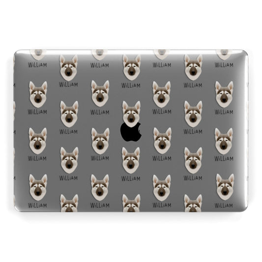 Northern Inuit Icon with Name Apple MacBook Case