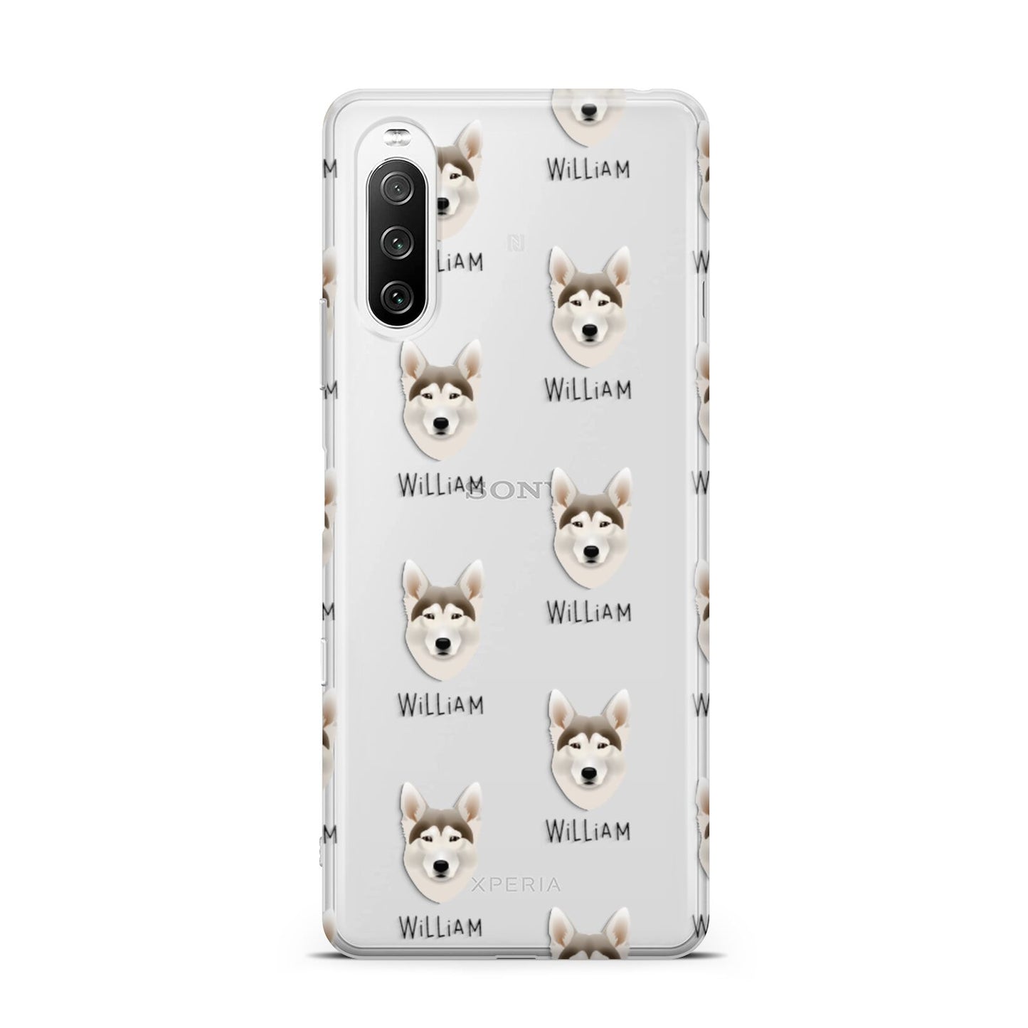 Northern Inuit Icon with Name Sony Xperia 10 III Case