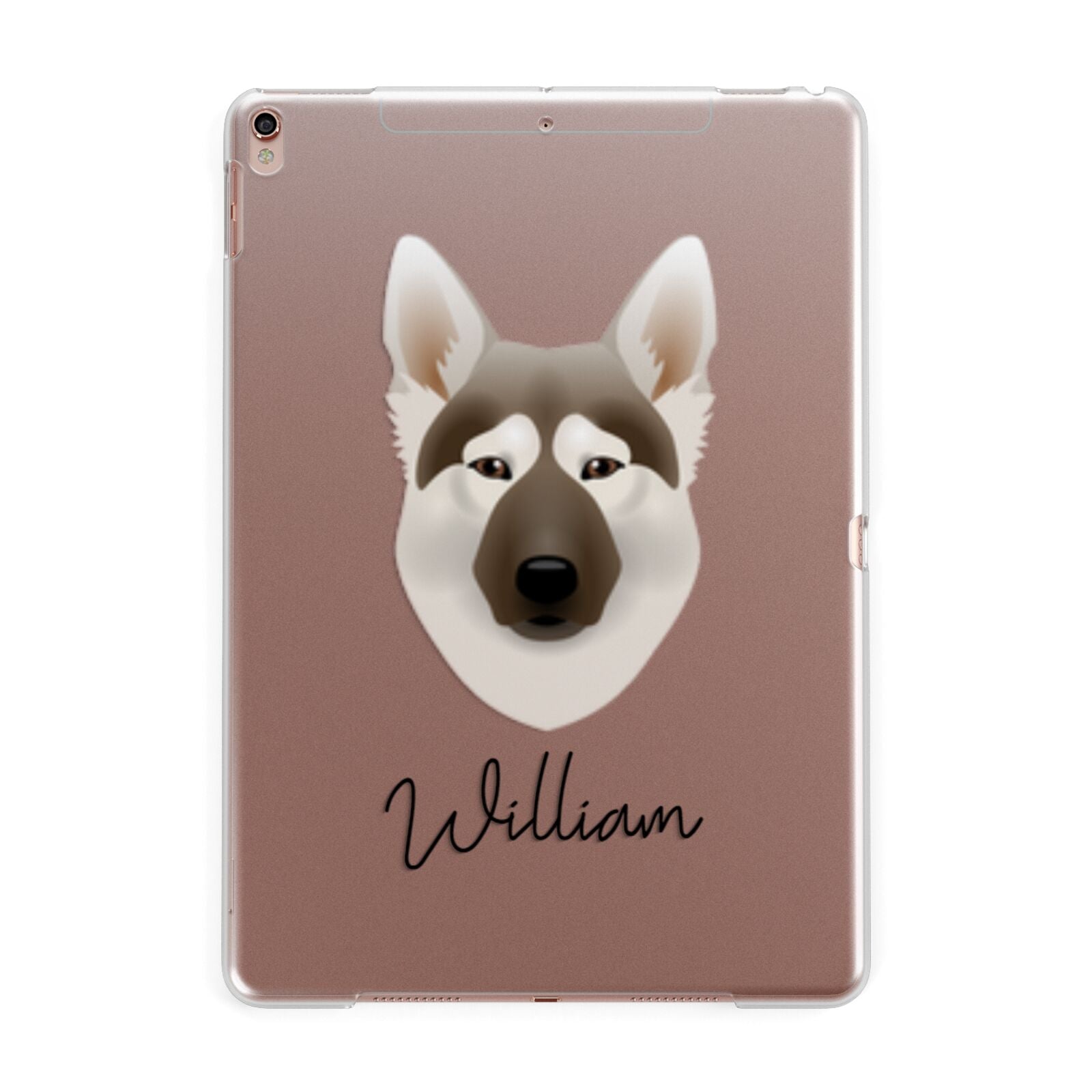Northern Inuit Personalised Apple iPad Rose Gold Case