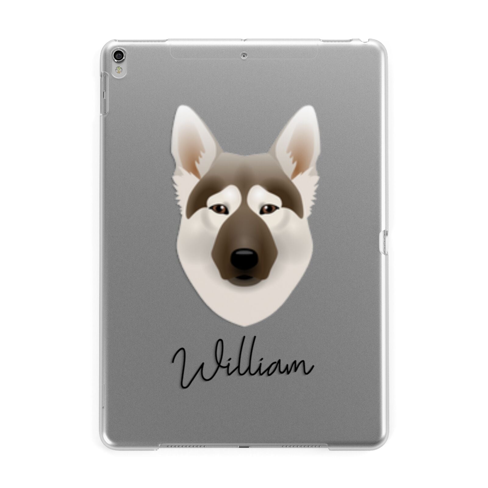 Northern Inuit Personalised Apple iPad Silver Case