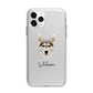 Northern Inuit Personalised Apple iPhone 11 Pro Max in Silver with Bumper Case