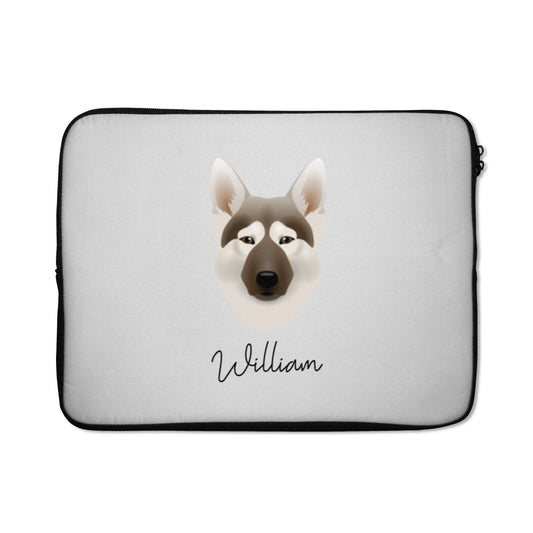 Northern Inuit Personalised Laptop Bag with Zip