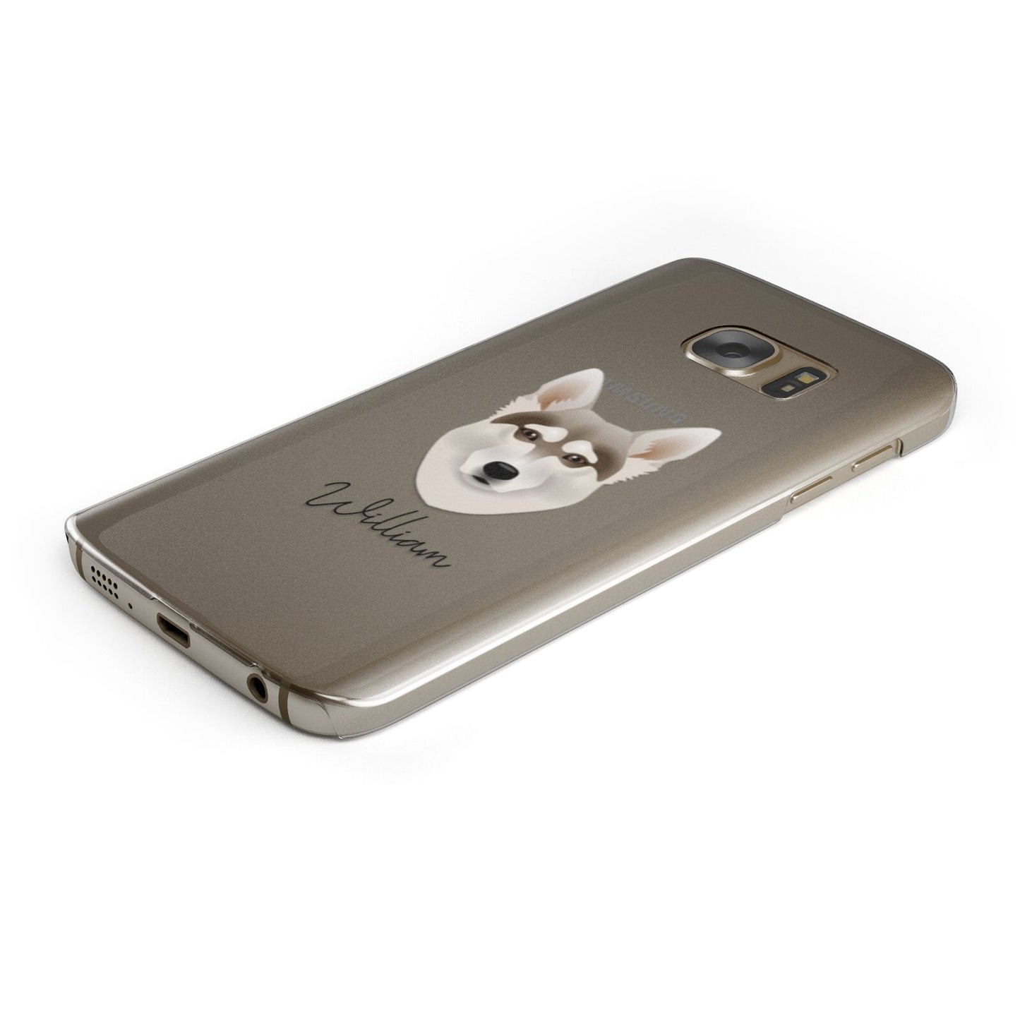 Northern Inuit Personalised Samsung Galaxy Case Bottom Cutout