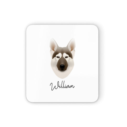 Northern Inuit Personalised Square Coaster