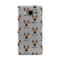 Norwegian Buhund Icon with Name Samsung Galaxy A5 Case