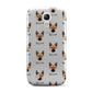 Norwegian Buhund Icon with Name Samsung Galaxy S4 Mini Case