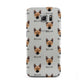 Norwegian Buhund Icon with Name Samsung Galaxy S6 Case