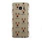 Norwegian Buhund Icon with Name Samsung Galaxy S7 Edge Case